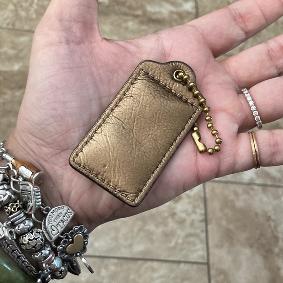 Coach Metallic Bronze Hangtag - Picture 5 of 8
